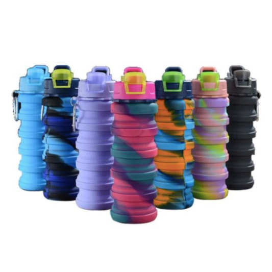 colorful-collapsible-silicone-water-bottles