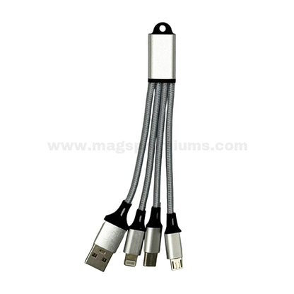 Branded 4-in-1 Multi Charging Cable