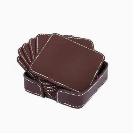 corporate-gift-leather-coaster