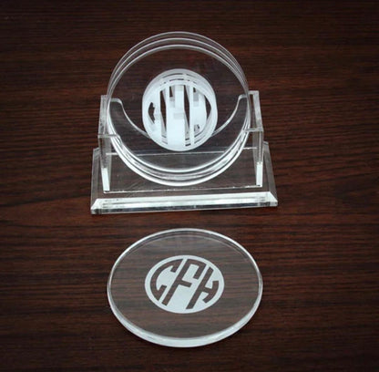 Clear Acrylic Coasters