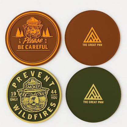 Customisable Soft-PVC Logo Rubber Coaster – Any Shape Promotional Coaster