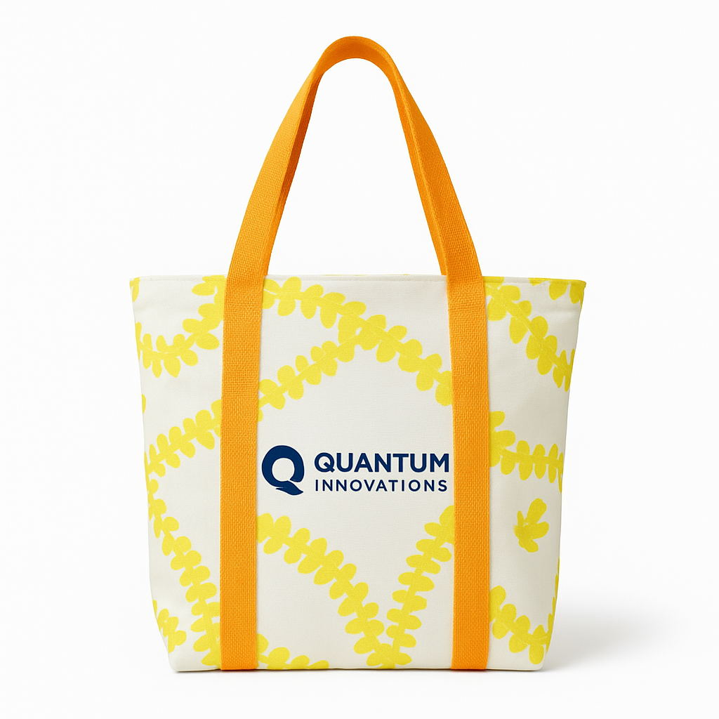 custom-beach-bag-yellow-pattern