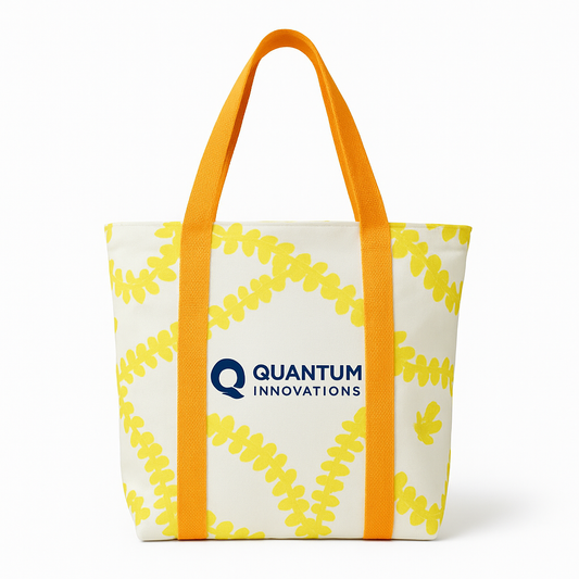 custom-beach-bag-yellow-pattern