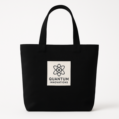 custom-black-canvas-tote-bag-logo