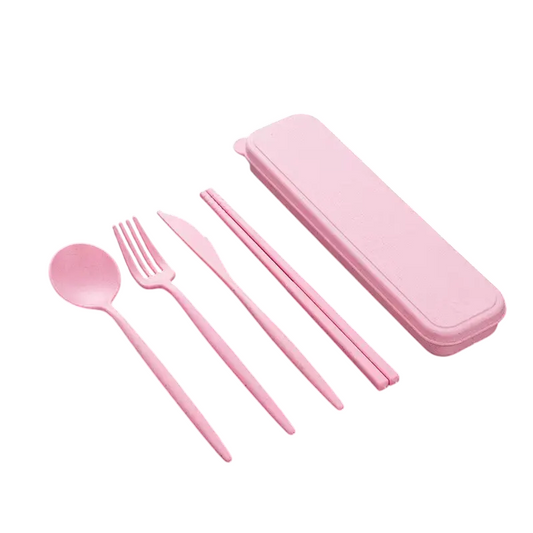 4-in-1 Wheat Cutlery Set