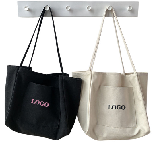custom-logo-pocket-tote-bags