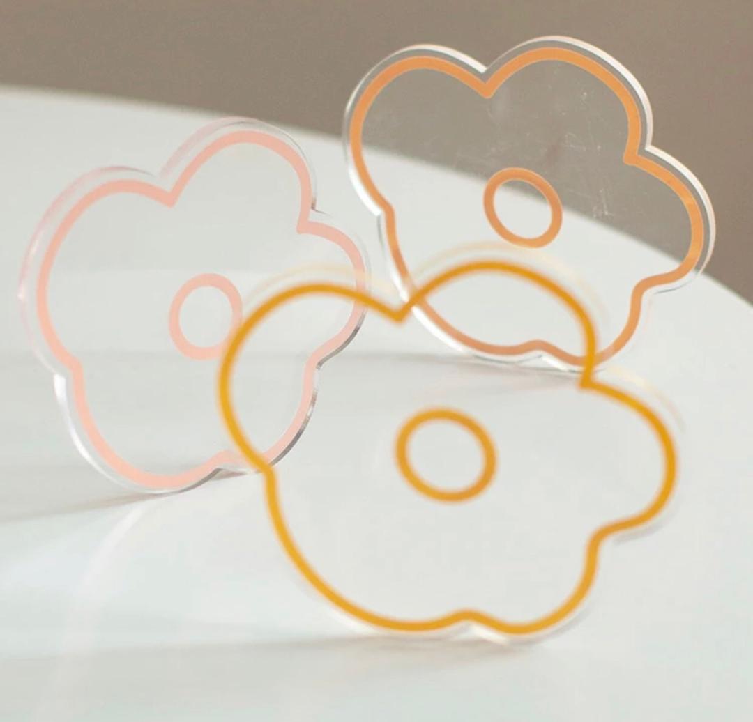Clear Acrylic Coasters