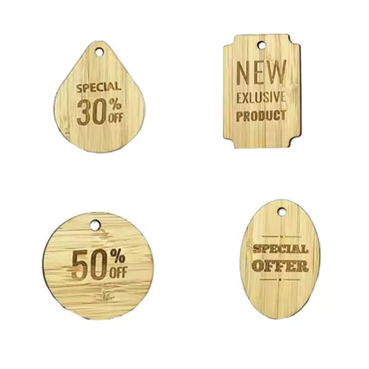 Bamboo Small Tags
