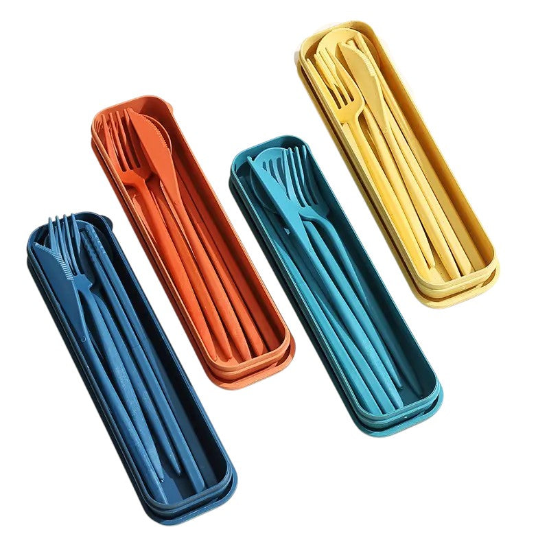 4-in-1 Wheat Cutlery Set