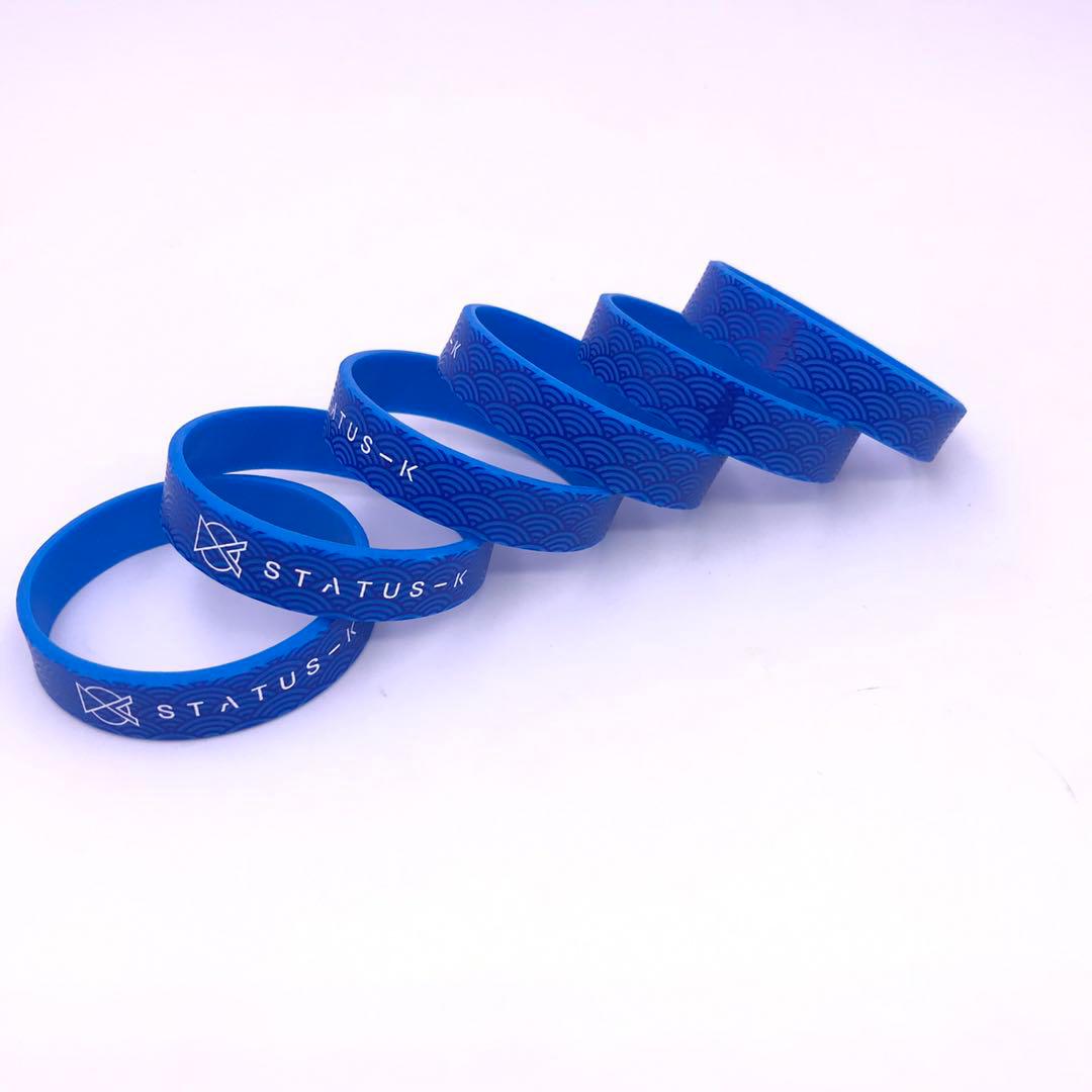 Debossed Silicone Bracelets
