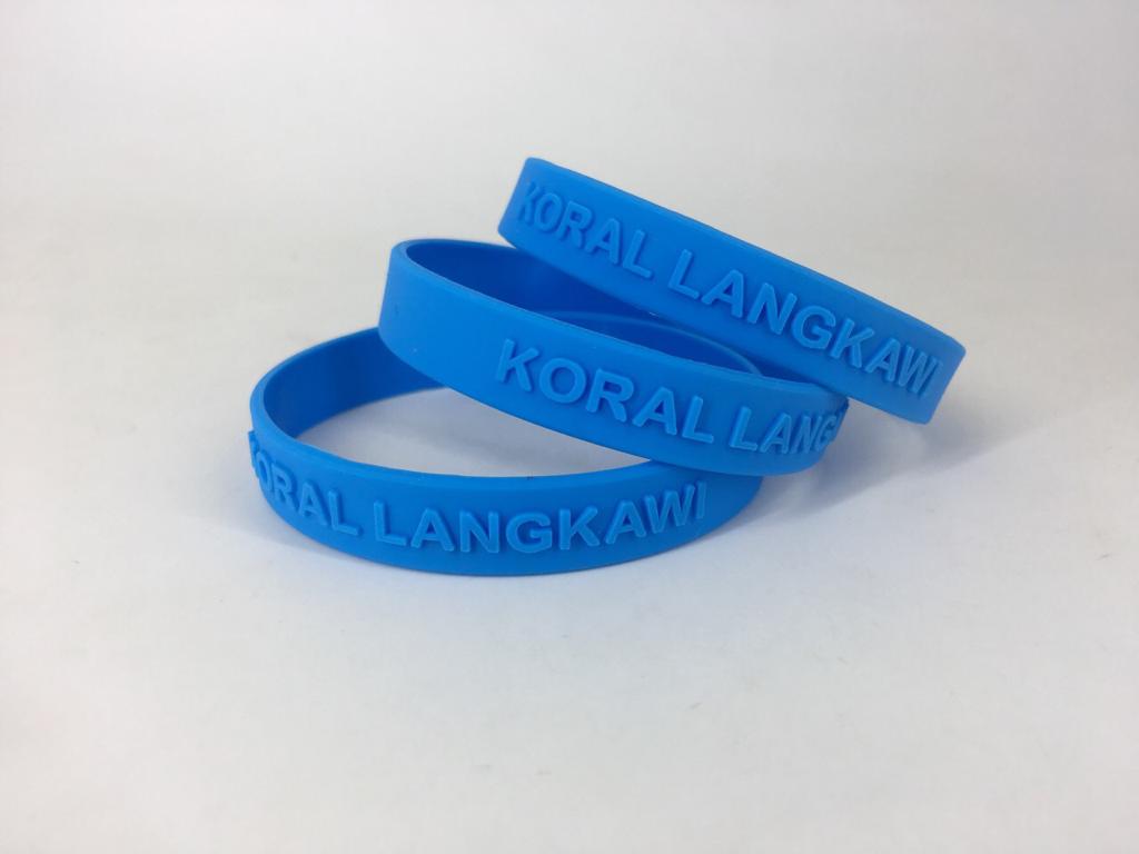 Embossed Silicone Bracelets