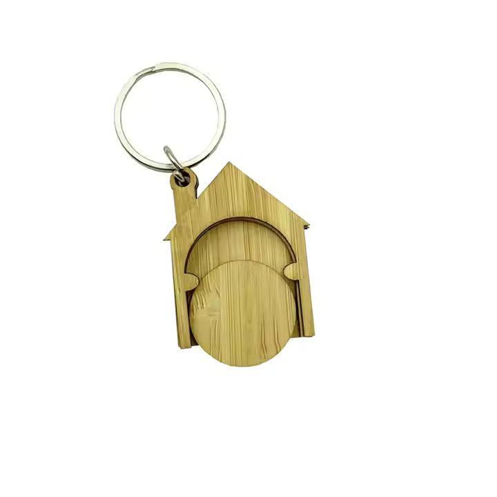 Bamboo Keychains