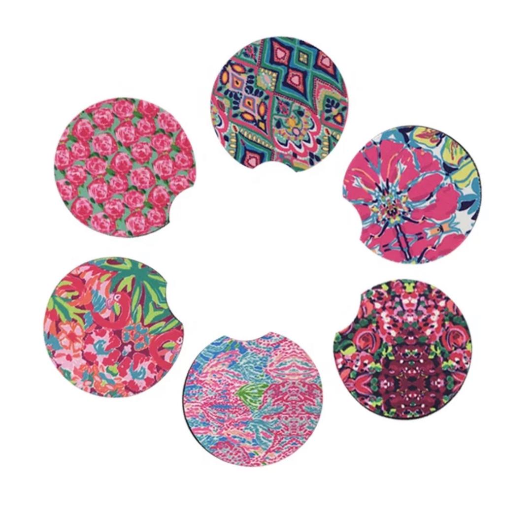 Custom Neoprene Coasters