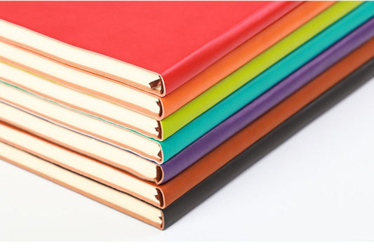 PU A5 note book printing