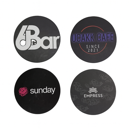 Custom Absorbent Drink & Beer Coasters – Bulk Logo Printed Coasters for Corporate Gifting