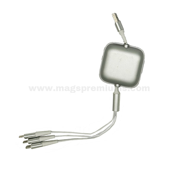 Branded 4-in-1 Retractable USB