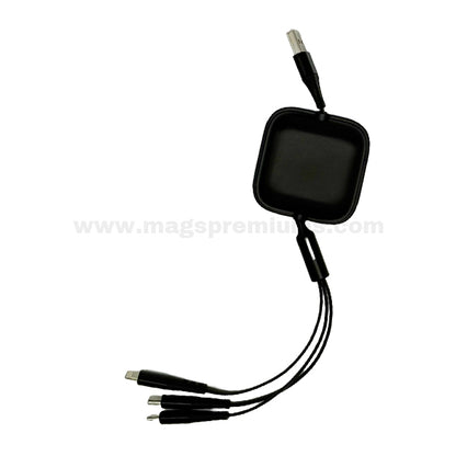 Branded 4-in-1 Retractable USB