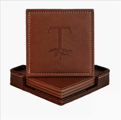 pu-leather-coaster-for-branding