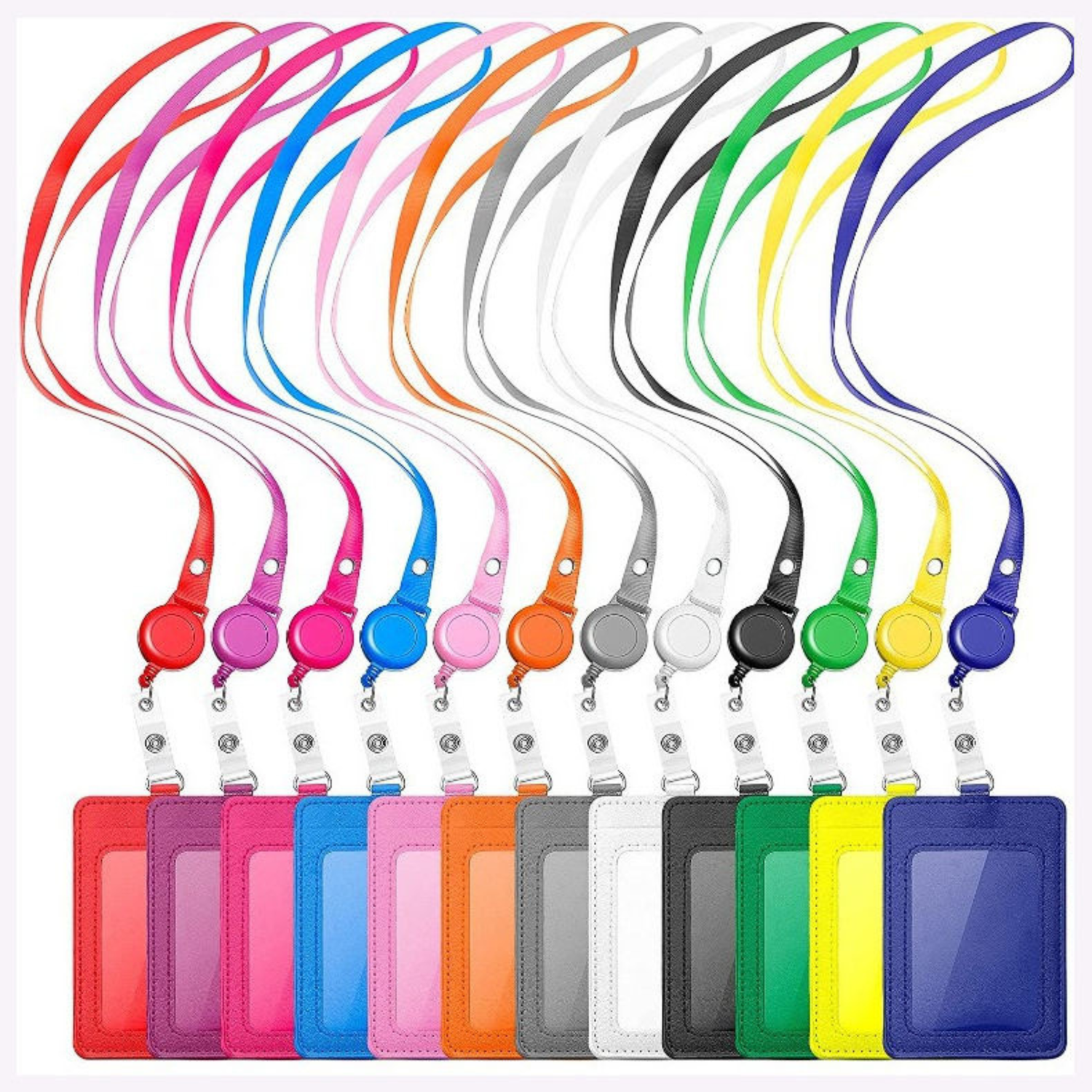 rainbow-id-card-lanyards