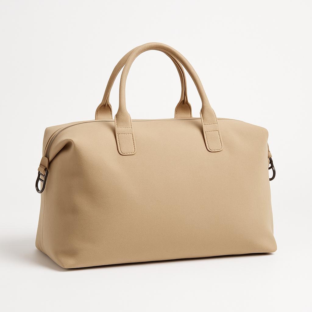 Premium Canvas Custom Duffle Bag – Elegant Branded Travel Companion