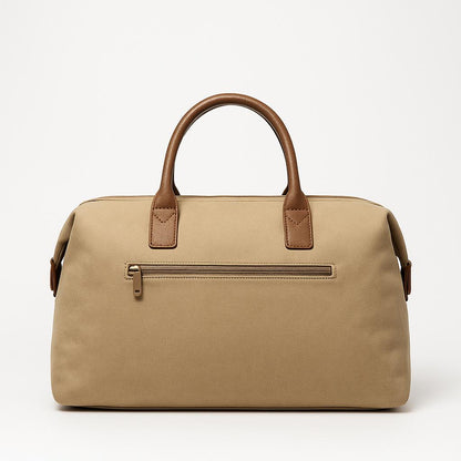 Premium Canvas Custom Duffle Bag – Elegant Branded Travel Companion