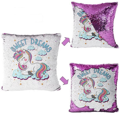 Custom Sequin Pillow Cover